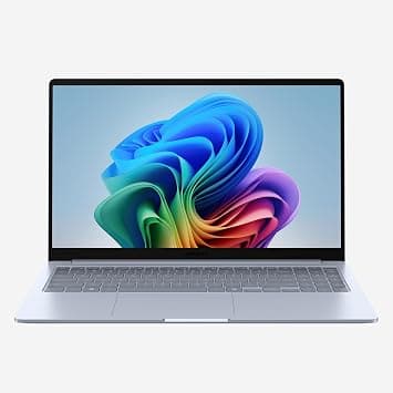 سامسونج لابتوب كمبيوتر محمول ذكي بحجم 15 بوصة من سلسلة Galaxy AI Book4 Edge، معالج Snapdragon X Plus، تعليقات حية، شاشة LED FHD مضادة للتوهج، بطارية تدوم طويلاً، إصدار 2024، NP750XQA-KB2US - دليلك لأفضل العروض