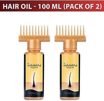 Indulekha Bhringa Hair Oil 100 ml (Pack Of 2) on Amazon.ae - Price Tracker