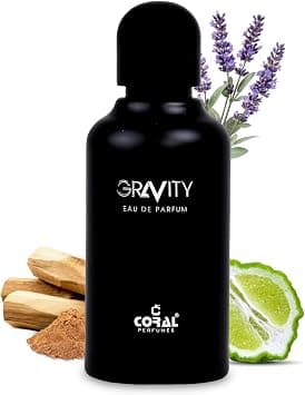Coral Gravity Perfume For Men - 100ml | Eau De Parfum | Long-Lasting Woody Spicy Fragrance with Citrus & Musk | Luxury Perfume Crafted in Dubai على Amazon.ae - متتبع الأسعار