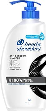 Head & Shoulders Silky Black Anti Dandruff Shampoo 650 ML - Best Deal Finder