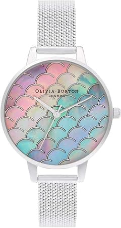 Olivia Burton UNDER THE SEA WOMENS RAINBOW MOTHER OF PEARL DIAL STAINLESS STEEL Watch - OB16US46 - Amazon.ae Price Tracker