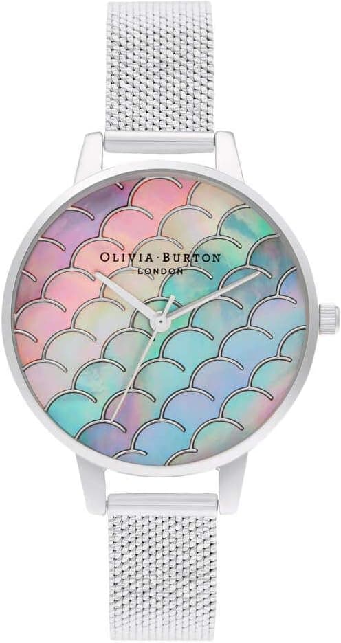 Olivia Burton UNDER THE SEA WOMENS RAINBOW MOTHER OF PEARL DIAL STAINLESS STEEL Watch - OB16US46 on Amazon.ae - Price Tracker