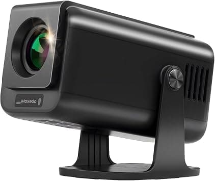 Moxedo Astra Smart Android Projector with Wifi6 and Bluetooth 5.0 and Android 13, 300 Ansi Lumens Auto Vertical Keystone Support 4K 1080P Portable Projector for Home & Outdoor Movie Theatre on Amazon.ae - Price Tracker
