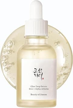 Beauty of Joseon Glow Deep Serum Rice Alpha-Arbutin Moisturizing Uneven Skin Tone Daily Korean Skin Care for Men and Women, 60ml, 2 Fl.Oz على Amazon.ae - متتبع الأسعار
