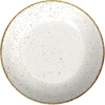 TRAMONTINA Since 1911 Made In Brazil Rustic Brown 22 cm Decorated Porcelain Deep Plate على Amazon.ae - متتبع الأسعار