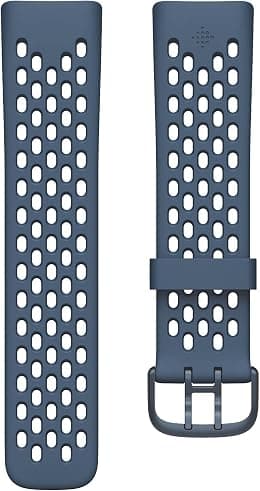 Fitbit Charge 5 Sport Accessory Band, Official Product, Deep Sea, Large - Best Deal Finder
