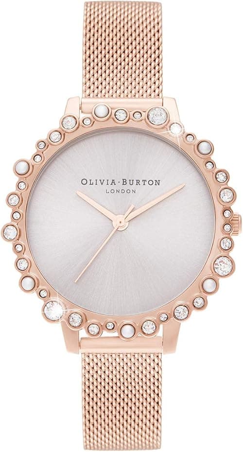 Olivia Burton UNDER THE SEA WOMENS BLUSH SUNRAY DIAL IONIC PLATED PALE ROSE GOLD STEEL Watch - OB16US50 on Amazon.ae - Price Tracker