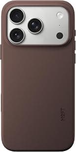 MOFT MOVAS Snap Magnetic Case for iPhone 17 Pro, Compatible with MagSafe [Vegan Leather Ultra Slim & Stain Resistant] Case for iPhone 17 Pro Case - Camera Protection, Brownie - Best Deal Finder
