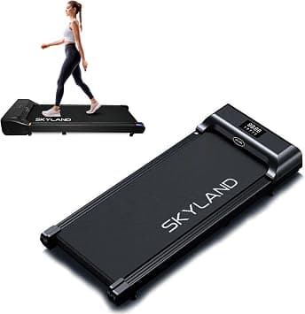 SKY LAND Under Desk Walking Pad Treadmill with Remote Control, EM-WALKPAD on Amazon - Best Deal Finder