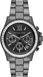 Michael Kors Everest Women's Chronograph Watch with Stainless Steel Acetate or Leather Strap - دليلك لأفضل العروض