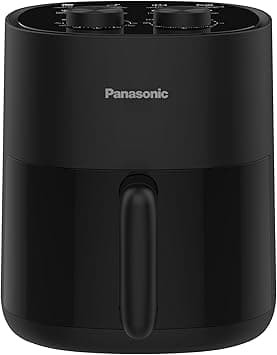 Panasonic Air Fryer, 4.5L Capacity, Adjustable Temperature & Timer, Dual Knob for Easy Operation,8 Preset Menu Icons, Quick Results, Simple Design, Easy to Clean, Compact - NF-CC450KUA on Amazon.ae - Price Tracker