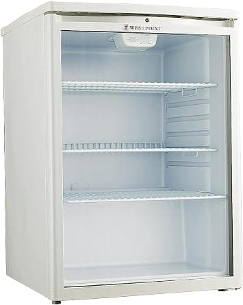 Westpoint Showcase Chiller 150 Liters, Upright Beverage Showcase, Tempered Glass Door, Wire Shelves, External Condenser, Light Inside 58x55x120 Cm, Best for Grocery-Home-Restaurant, WPKN-1519ER on Amazon.ae - Price Tracker