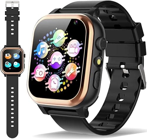Smart Watch for Kids, 16 Fun Puzzle Games, Touchscreen Digital Smartwatch 12/24 hr Camera Video Music Pedometer Flashlight Alarm Clock Calculator, Birthday Gifts for Age 3-12 Children Boys Girls on Amazon - Best Deal Finder