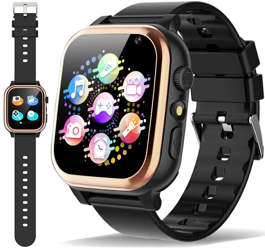 Smart Watch for Kids, 16 Fun Puzzle Games, Touchscreen Digital Smartwatch 12/24 hr Camera Video Music Pedometer Flashlight Alarm Clock Calculator, Birthday Gifts for Age 3-12 Children Boys Girls on Amazon.ae - Price Tracker
