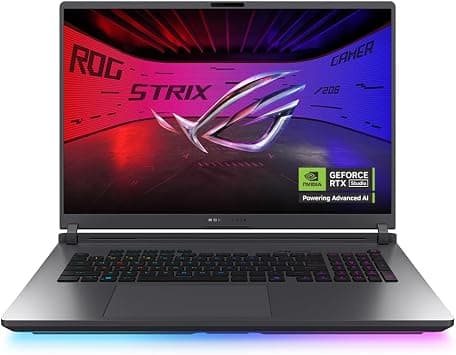 Asus, ROG Strix G18 G815LW-S9033W, Gaming Laptop, Intel CORE ULTRA 9 275HX/32GB/1TB PCIE G4 SSD/NVIDIA RTX5080/16GB GDDR7/ WIN11 HOME/18/Eng-Arb Keyboard/GRAY على Amazon.ae - متتبع الأسعار