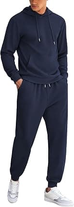 COOFANDY Men's Tracksuit 2 Piece Hoodie Athletic Sweatsuits Casual Jogging Suit Sets - Best Deal Finder