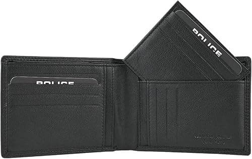 Police Mens Genuine Leather Wallet with Gift Box on Amazon.ae - Price Tracker