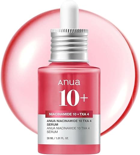 ANUA 10% Niacinamide+ 4% TXA Serum, Ceramide, Hyaluronic Acid, Tranexamic Acid, Vitamin B12 Natural color, Korean Glass Skin, Fragrance-Free, Dark Spot Serum, Korean Skincare, 30ml /1.01 fl.oz. on Amazon.ae - Price Tracker