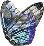 Luxury Women Butterfly Rhinestone Clutch Purse Ladies Crystal Evening Bag Diamonds Bridal Purse Cocktail Prom Handbag - Best Deal Finder