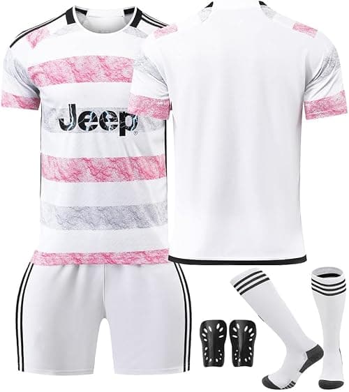 2023/24 Away JUV Football Jersey Kit– Customized Signed Edition–Soccer Uniform Set with Shorts,Socks&Knee Pads–Athletic Training Gift for Men,Youth&Boys(16–3XL) على Amazon.ae - متتبع الأسعار