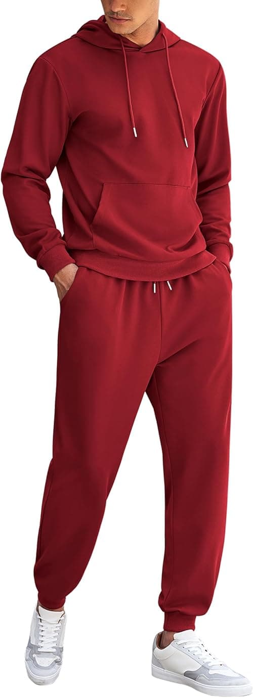 COOFANDY Men's Tracksuit 2 Piece Hoodie Athletic Sweatsuits Casual Jogging Suit Sets on Amazon.ae - Price Tracker