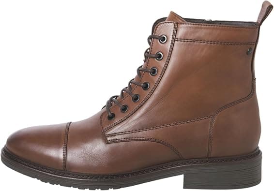 JACK & JONES Jfwwentworth Leather Boot Sn mens Jfwwentworth Leather Boot Sn on Amazon.ae - Price Tracker