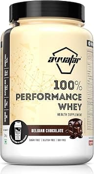 avvatar Performance WHEY Protein | 2.21LB | Belgian Chocolate Flavour | 25g Protein | 29 Servings - Best Deal Finder