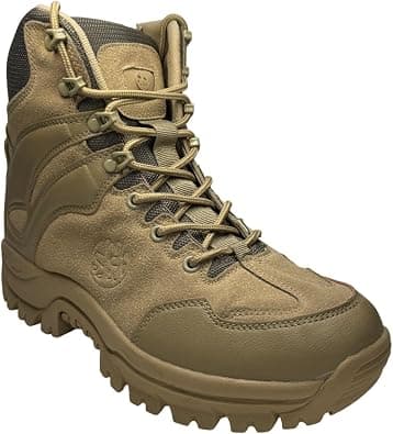 Sky View High Cut Tactical Military Boots Shoes Uniform Working Climbing Travel Hiking Trekking For Men on Amazon.ae - Price Tracker