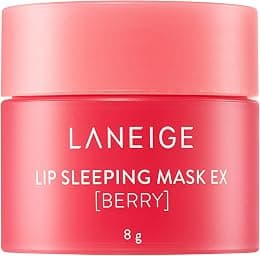 Laneige Lip Sleeping Mask_EX | Moisturizing Lip Treatment with Vitamin C + Shea Butter for Soft Hydrated Lips | Overnight Repair | Lip Balm For Dry Chapped Lips| Lasting Hydration | Berry |8Gm - Best Deal Finder