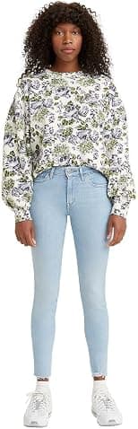 Levi's® Womens Blue 711 Skinny Fit Jeans - Best Deal Finder