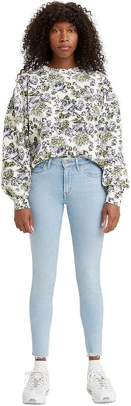 Levi's® Womens Blue 711 Skinny Fit Jeans - Best Deal Finder