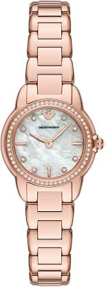 Emporio Armani Women's Watch with Stainless Steel or Leather Band; Dress Watch for Women - Best Deal Finder