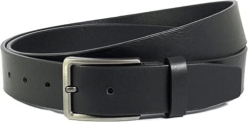 CLASSIC MILANO® Genuine Leather Belt Men in an elegant GIFT BOX; Classic Jean Belt; Belts for men Mens belt Leather; Pin Buckle 35MM on Amazon.ae - Price Tracker