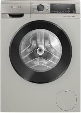 Siemens Washing Machine WG44A10XGC IQ 300 Front Loading with 9Kg 1400 rpm, StainRemoval, Silver, German Engineering - Best Deal Finder