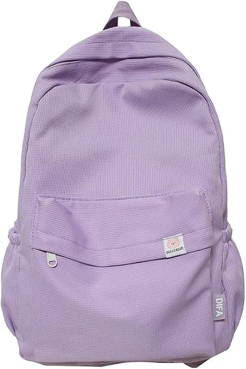YFGBCX Cute Aesthetic Backpack for Women Solid Color Backpack Lightweight Classic Backpack for Women Laptop Backpack على Amazon.ae - متتبع الأسعار