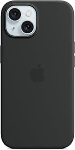 Apple iPhone 15 Silicone Case with MagSafe - Black ​​​​​​​ - متتبع أسعار Amazon.sa