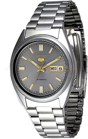 Seiko Men's Grey Dial Stainless Steel Band Watch, SNXS75K1 - Best Deal Finder