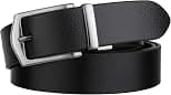 USL Men's Genuine Leather Reversible Belt, (1 Year Guarantee) - belts for men's - belts for men casual stylish leather formal branded belts for men - Best Deal Finder