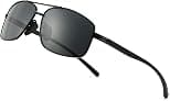 SUNGAIT Ultra Lightweight Rectangular Polarized Sunglasses UV400 Protection - Best Deal Finder