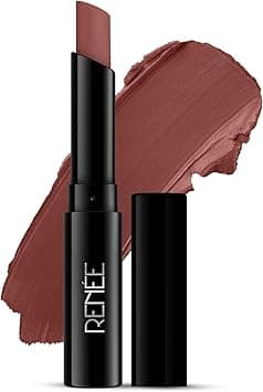 RENEE Very Matte Lipstick - Soft Sand, Intense Color Pay Off, Full Coverage, Long Lasting & Weightless, Easy Glide Formula With Velvety Finish, Suitable for All Occasion, Ideal For Gifting on Amazon.ae - Price Tracker