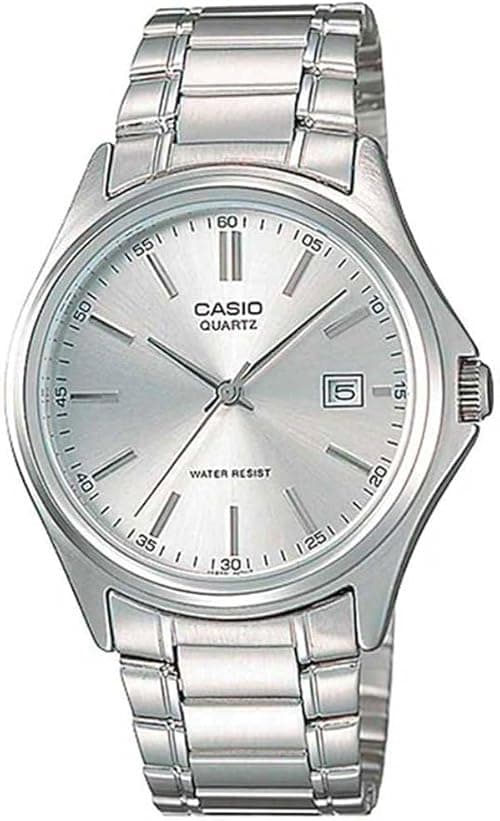 Casio Men's Watch - MTP-1183A-7ADF Silver Dial, Silver Band on Amazon.ae - Price Tracker
