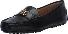 Lauren Ralph Lauren Women's Barnsbury Nappa Leather Driver Driving Style Loafer - Best Deal Finder