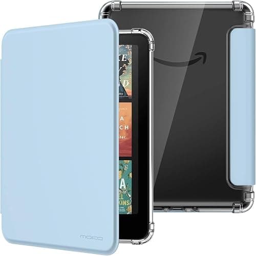 Vurtboly Acrylic Case for All-new 7" Kindle Paperwhite 12th Generation 2024 & Kindle Colorsoft 2025/2024, Ultra Clear Hard Transparent Cover Back Light Shell with Auto Wake/Sleep (Blue) on Amazon.ae - Price Tracker