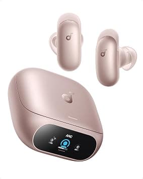 soundcore Liberty 5 Pro by Anker, Guinness World Records-Certified Call Quality, ANKER Thus™ AI Chip, Active Noise Cancelling Wireless Earbuds, Crystal-Clear Calls for Noisy Environments | ANKER Thus™ AI Chip, Whisper-Clear Calls, Active Noise Cancelling, Hi-Res Wireless Earbuds, ANC On 6.5H/28H, Fast Charging على Amazon.ae - متتبع الأسعار
