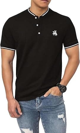 Lymio Polo T Shirt for Men || Men Casual T-Shirt || Polo on Amazon.ae - Price Tracker