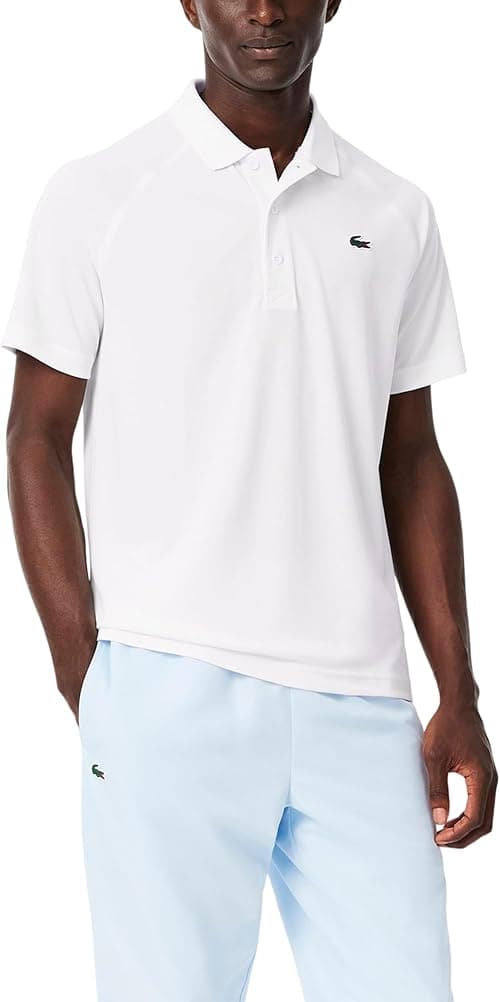 Lacoste Men's Sport Short Ultra Dry Raglan Sleeve Polo on Amazon.ae - Price Tracker