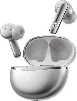 QCY MeloBuds N70 Aadptive Hybrid Active Noise Cancelling Wireless Earbuds, Bluetooth 6.0 with 6 Mics Clear Call, LDAC Hi-Res Audio, 50H Playtime, Wireless Charging, IPX5 Waterproof on Amazon.ae - Price Tracker