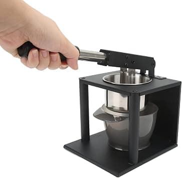 Upgraded Hand Press Manual Juicer, Heavy Duty 304 Stainless Steel, Juice Squeezer with Two Filters, Lemon Squeezer Citrus Press, Orange Lemon Citrus Pomegranate Juicer for Home Kitchen Use on Amazon.ae - Price Tracker