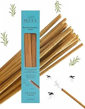 60Pcs Mosquito Repellent Incense Sticks,Kids &amp; Adults Friendly,Natural Wood Sticks,DEET Free Indoor &amp; Outdoor Repellent on Amazon.ae - Price Tracker