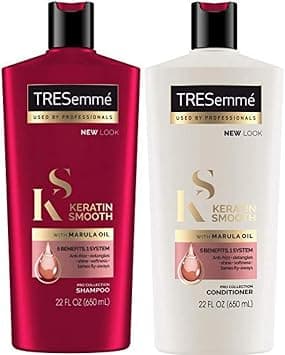 TRESemmé Keratin Smooth Shampoo and Conditioner Set - Best Deal Finder